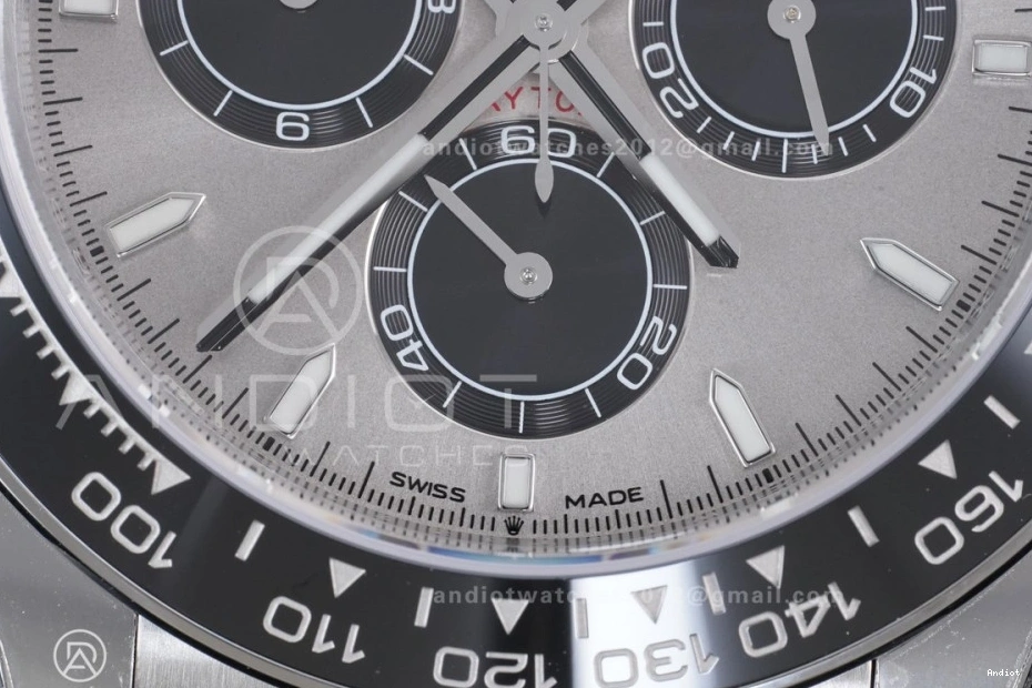 on Strap Edition Daytona Dial VS4131 1:1 Gray V2 VSF Oysterflex 126519 Black (Weighted) Best 0408